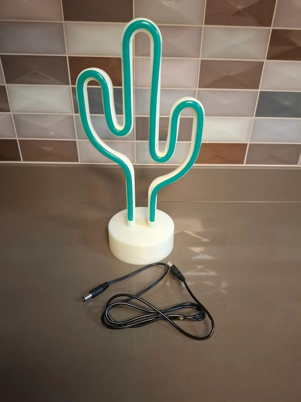 Luminaria LED cactus - Foto 2