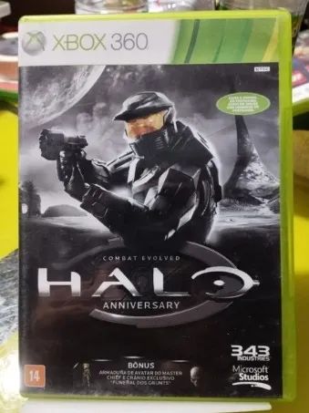 Capa Vazia Halo Anniversary xbox 360