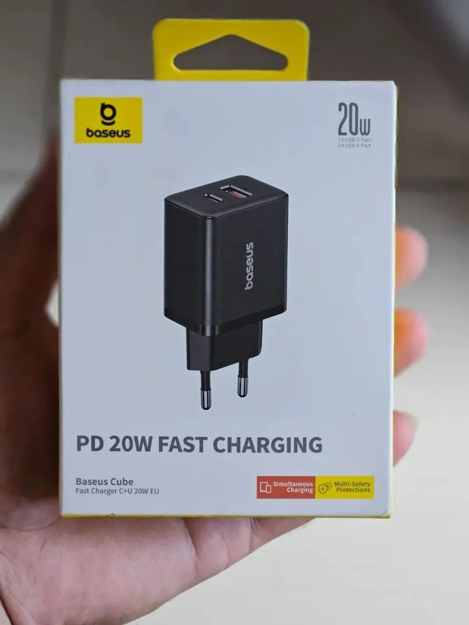 Carregador Baseus Cube 20W Fast Charging - Foto 2