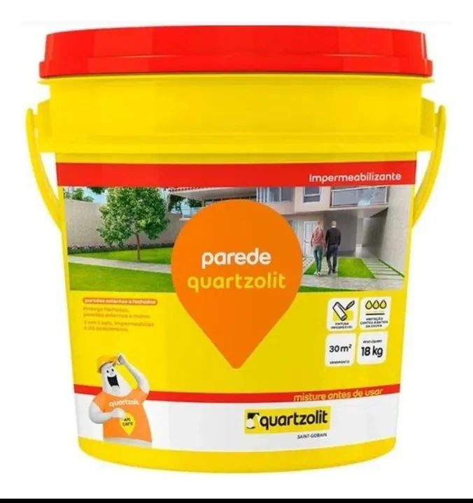 Impermeabilizante Parede Quartzolit 18kg