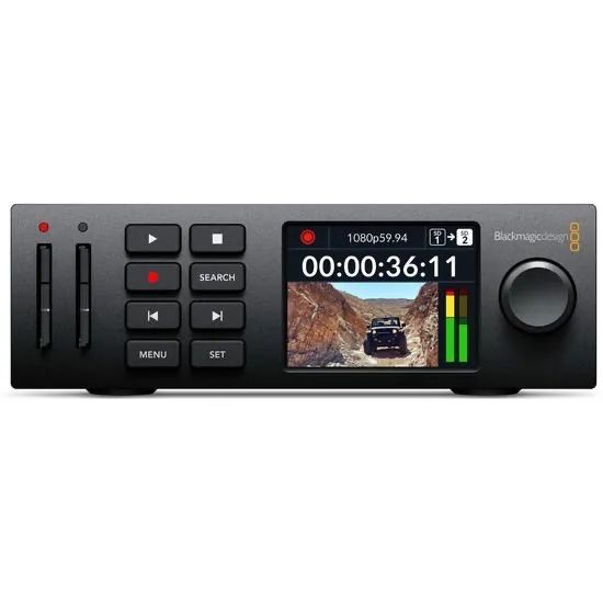 Gravador e Reprodutor de Video Blackmagic Hyperdeck Studio HD Mini - Novo