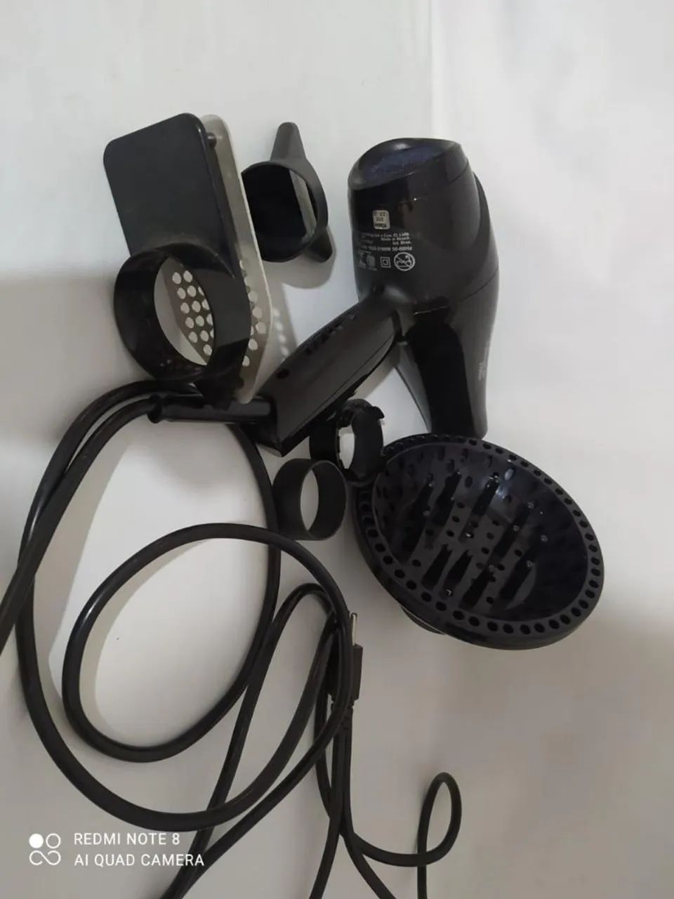 Secador de cabelo Faiff Tourmaline ion 2100w 220V com acessórios  - Foto 5