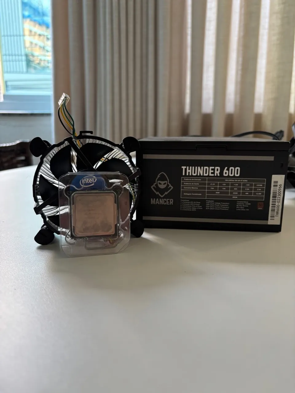 Processador Intel I5 10400f + Fonte Mancer Thunder 600W