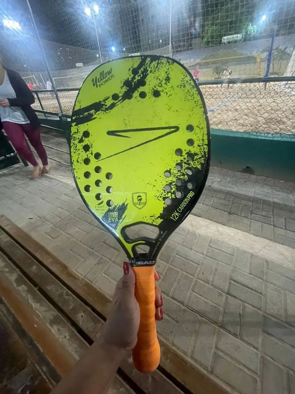 Raquete Beach Tenis Speedo Yellow Power - Foto 6