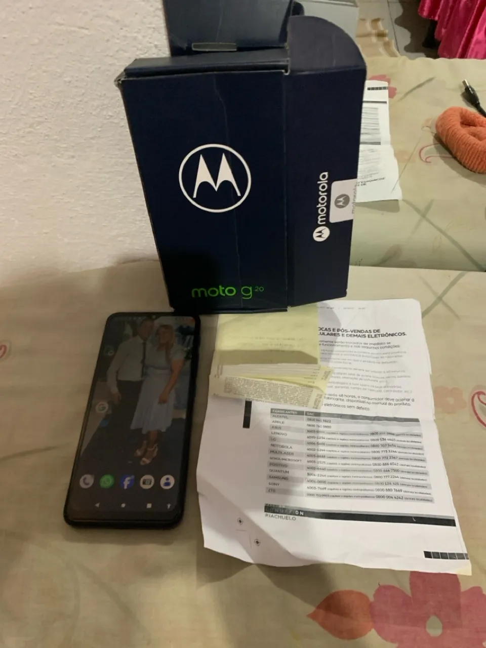 MotoG 20 todo bom