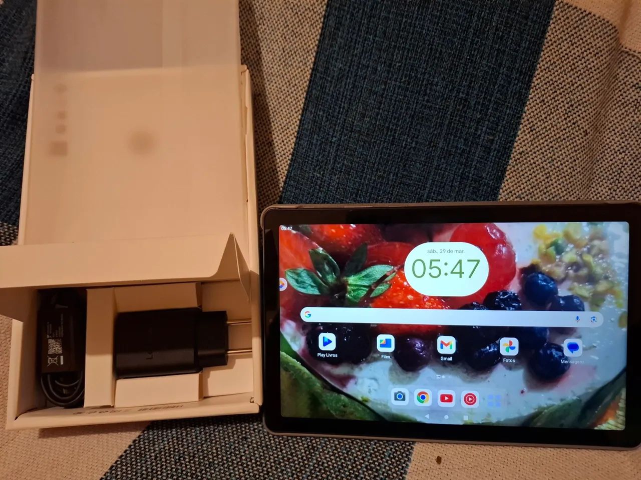 Lenovo Tab M9 com Folio Case, película e Nota fiscal  - Foto 4