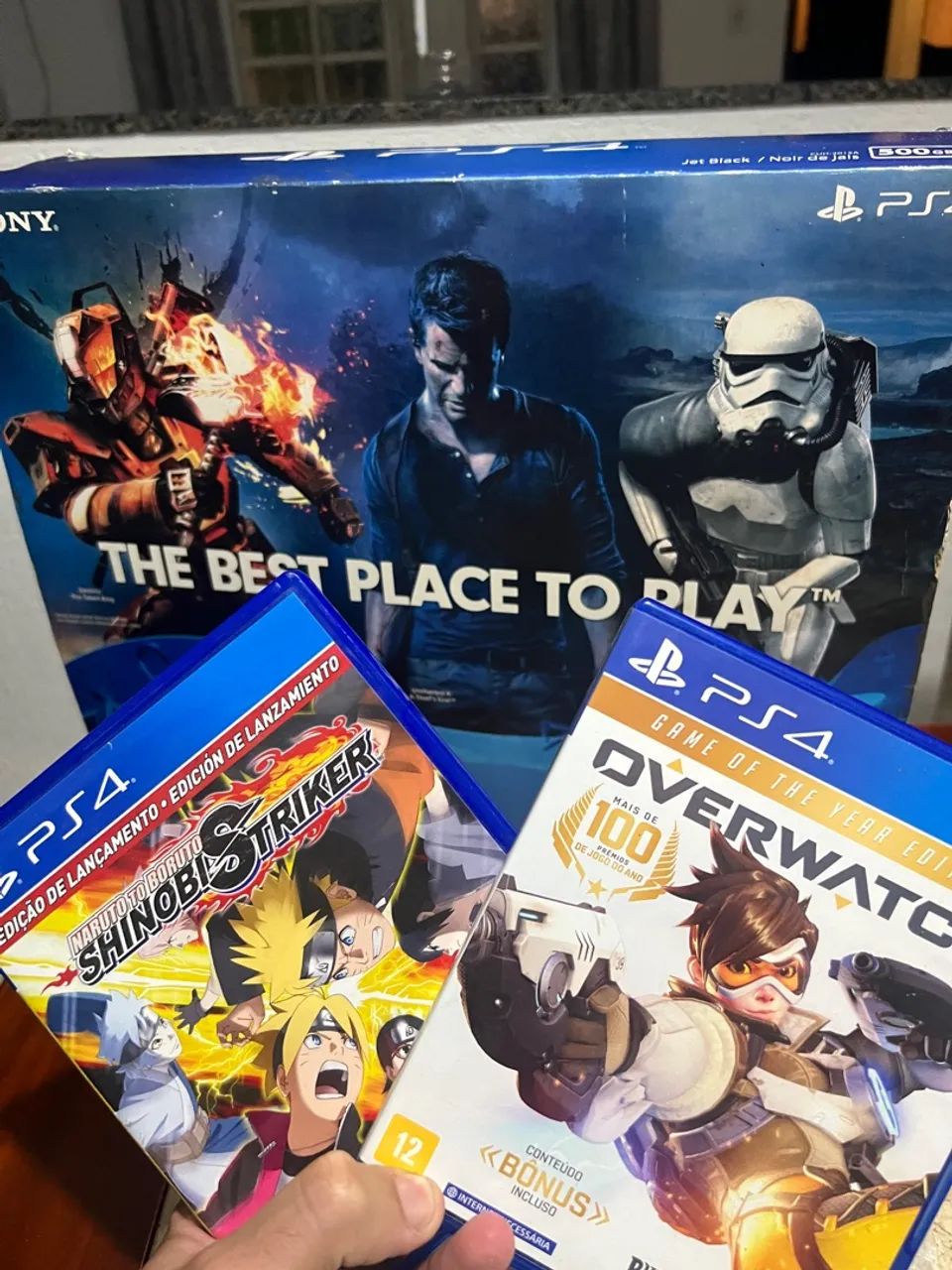 PS4 Slim - 500Gb with 1 controller and games64318475078659122