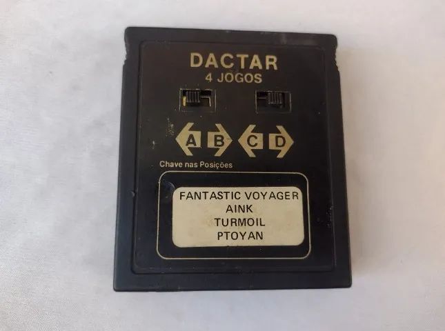 4x1 Atari - Fantastic Voyager, Oink, Turmoil, Pooyan