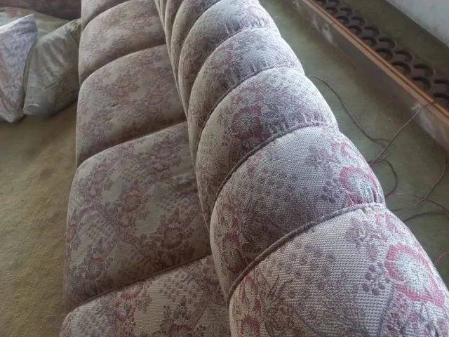 Sofá Antigo Em L Módulos 6 Metros Em Bom Estado / -- Act - Foto 3