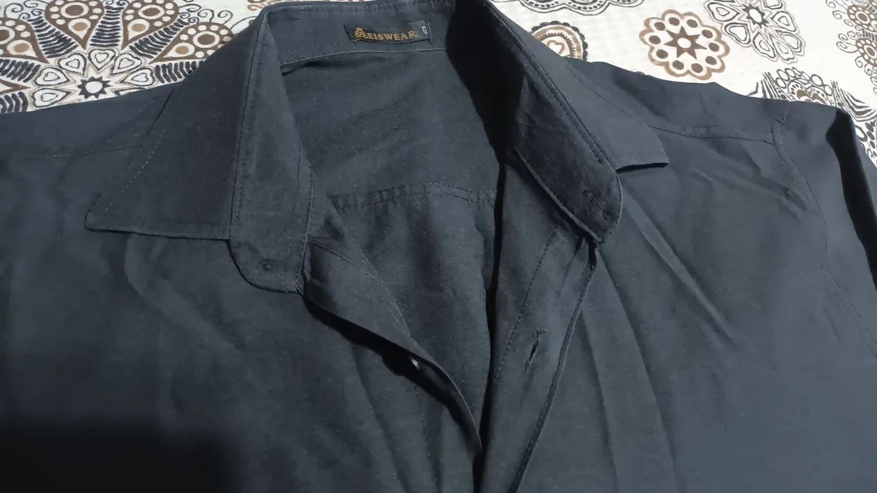Camisa preta G - Foto 2