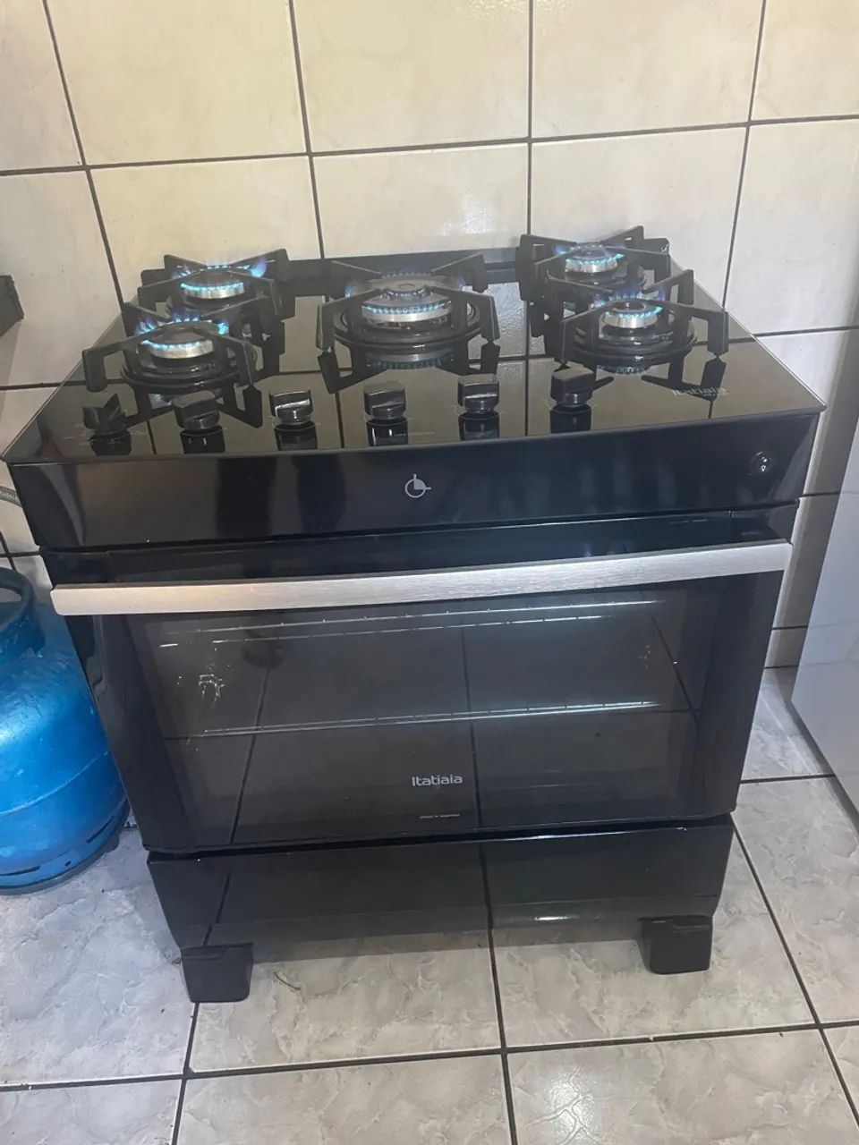 Fogão cooktop 5 bocas Itatiaia Vitrum - Foto 5