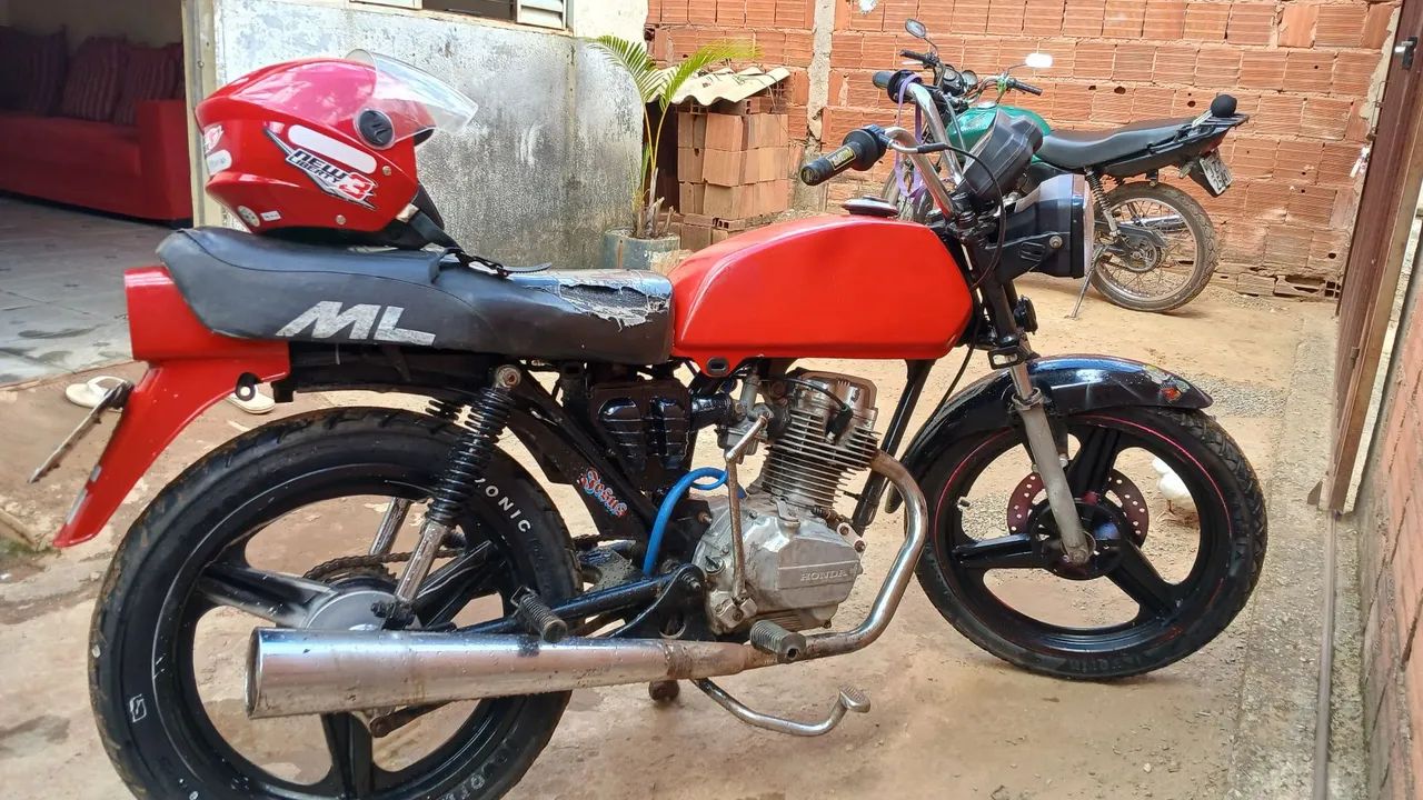 Moto ML 125cc Vermelha - Foto 2