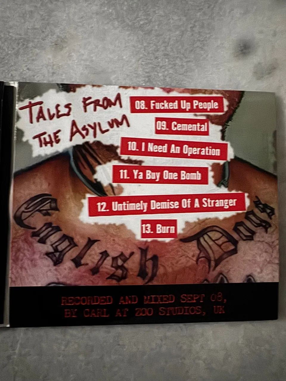 ENGLISH DOGS/THE VILE - SPLIT CD - Foto 2
