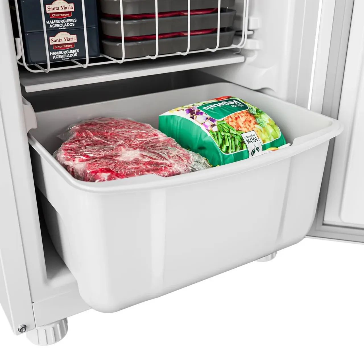 その他 Scurve CF Freezer Vertical Tripla Ação Evz21 Branco 560 Litros Porta Cega