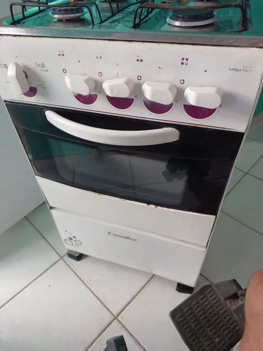 Fogão 4 Bocas com registro e mangueira  - Foto 6