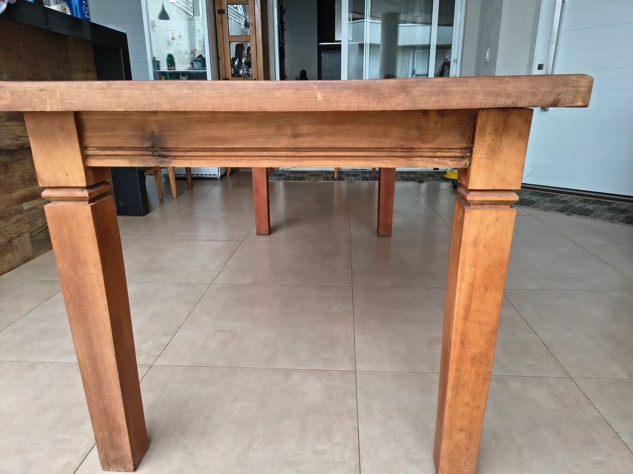 Mesa 8 lugares madeira demolição  - Foto 5