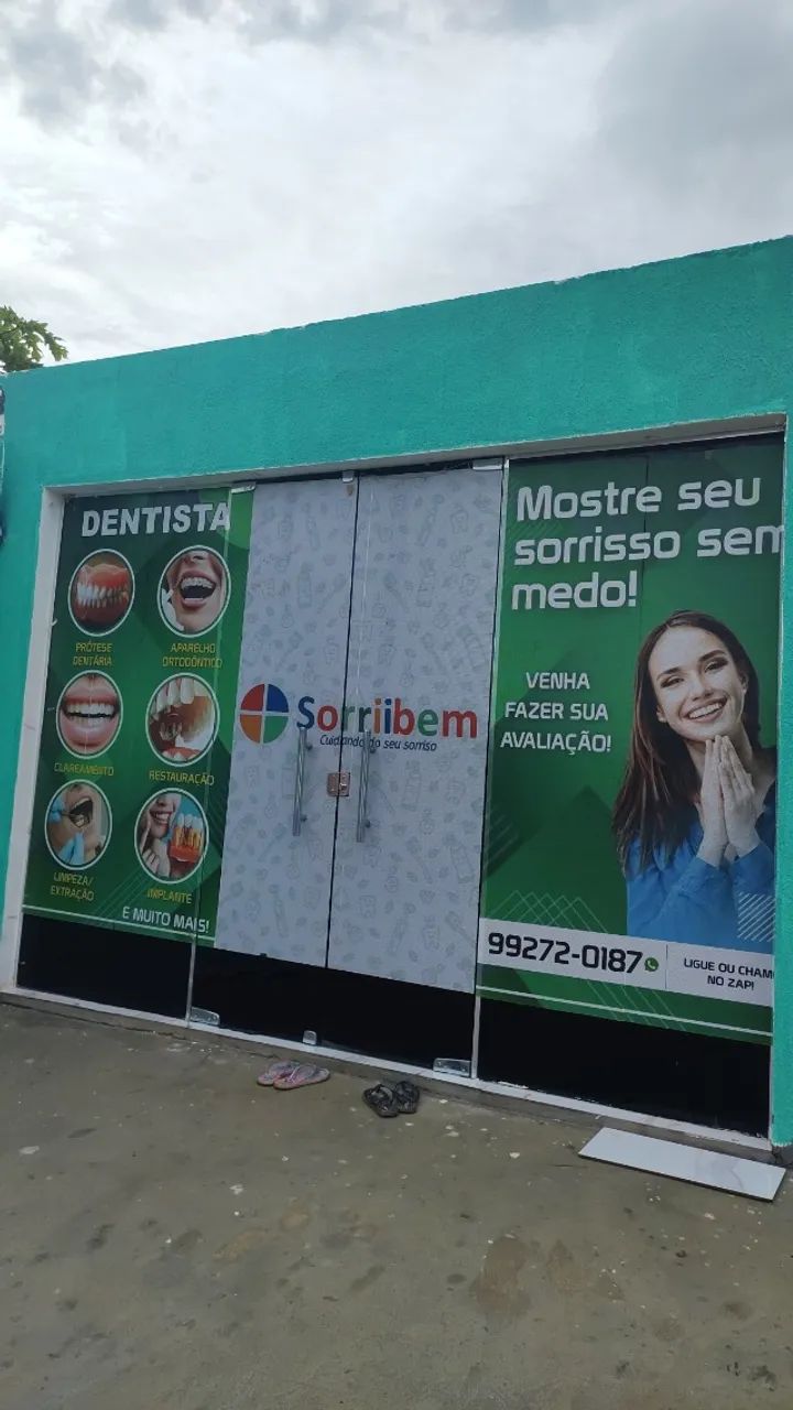 Adesivo perfurado para seu negócio - Foto 2
