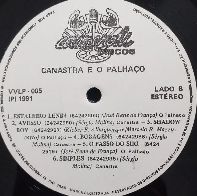 Disco de Vinil LP Canastra e o Palhaço - Foto 4