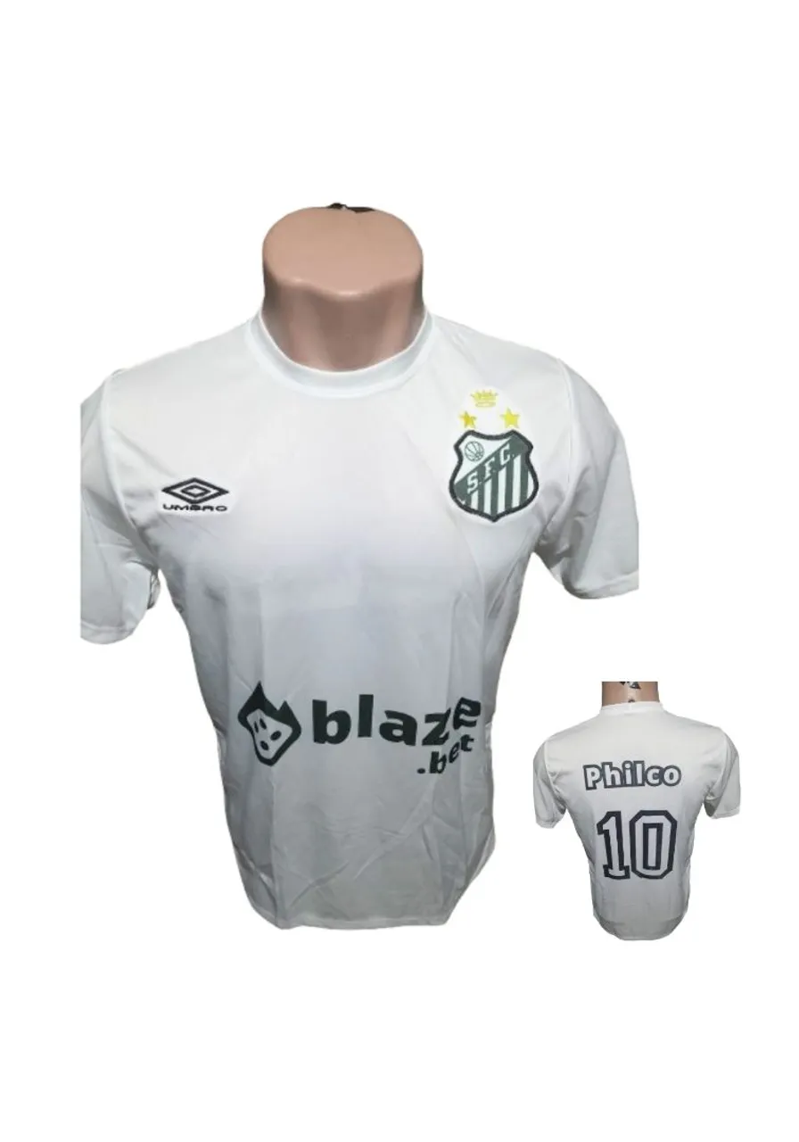 Camisa do santos tamanho disponível P.M.G.GG