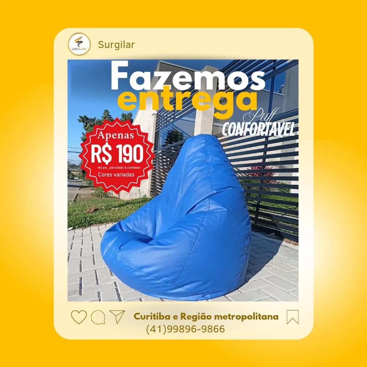 Puff Confortável - Apenas R$190