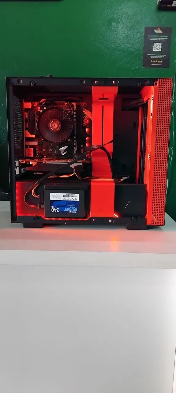 GABINETE NZXT H210 - PADRAO MINI ITX