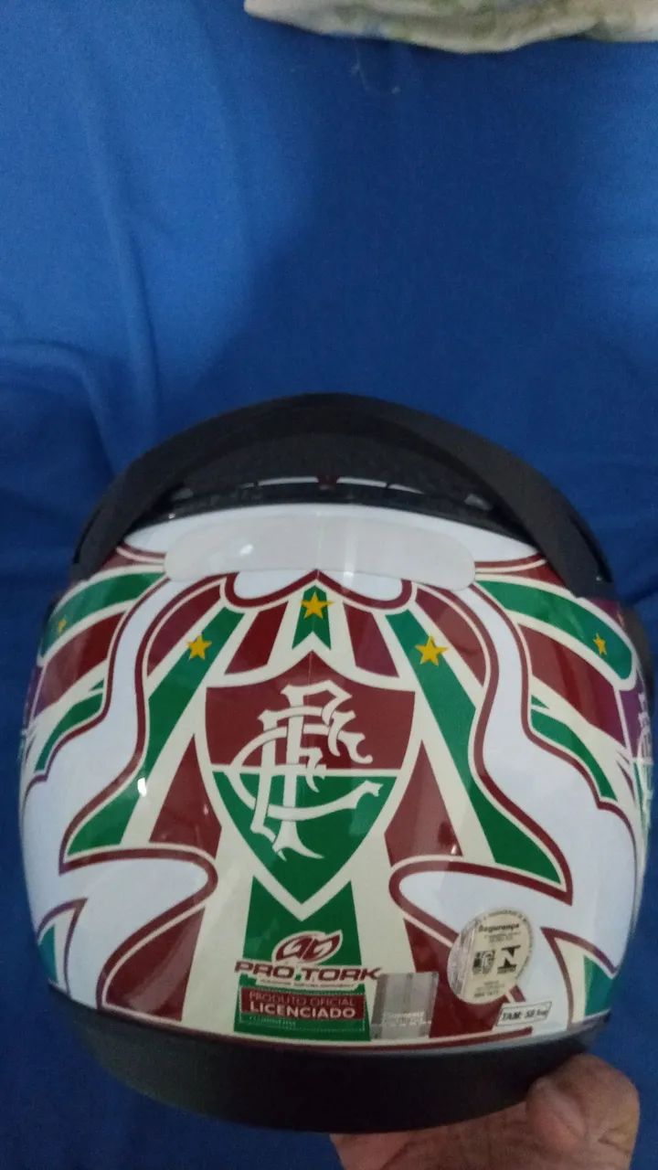 Capacete de moto Pro tork Fluminense - Foto 6