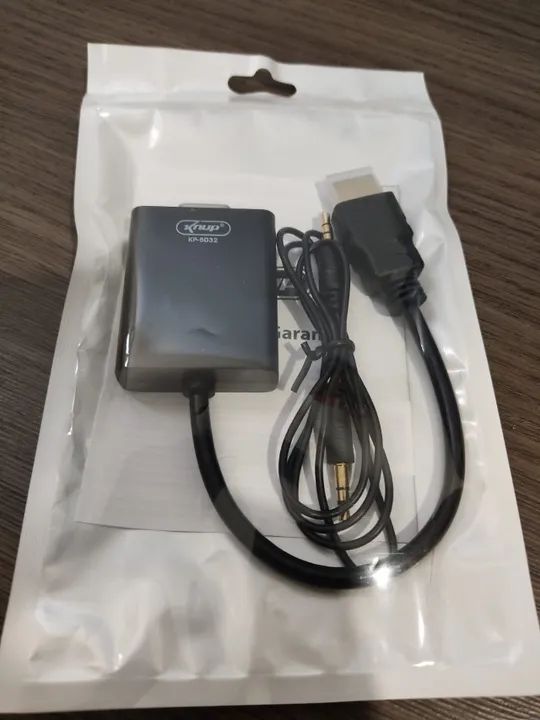 Adaptador ou Conversor HDMI para VGA - Anápolis - Foto 3