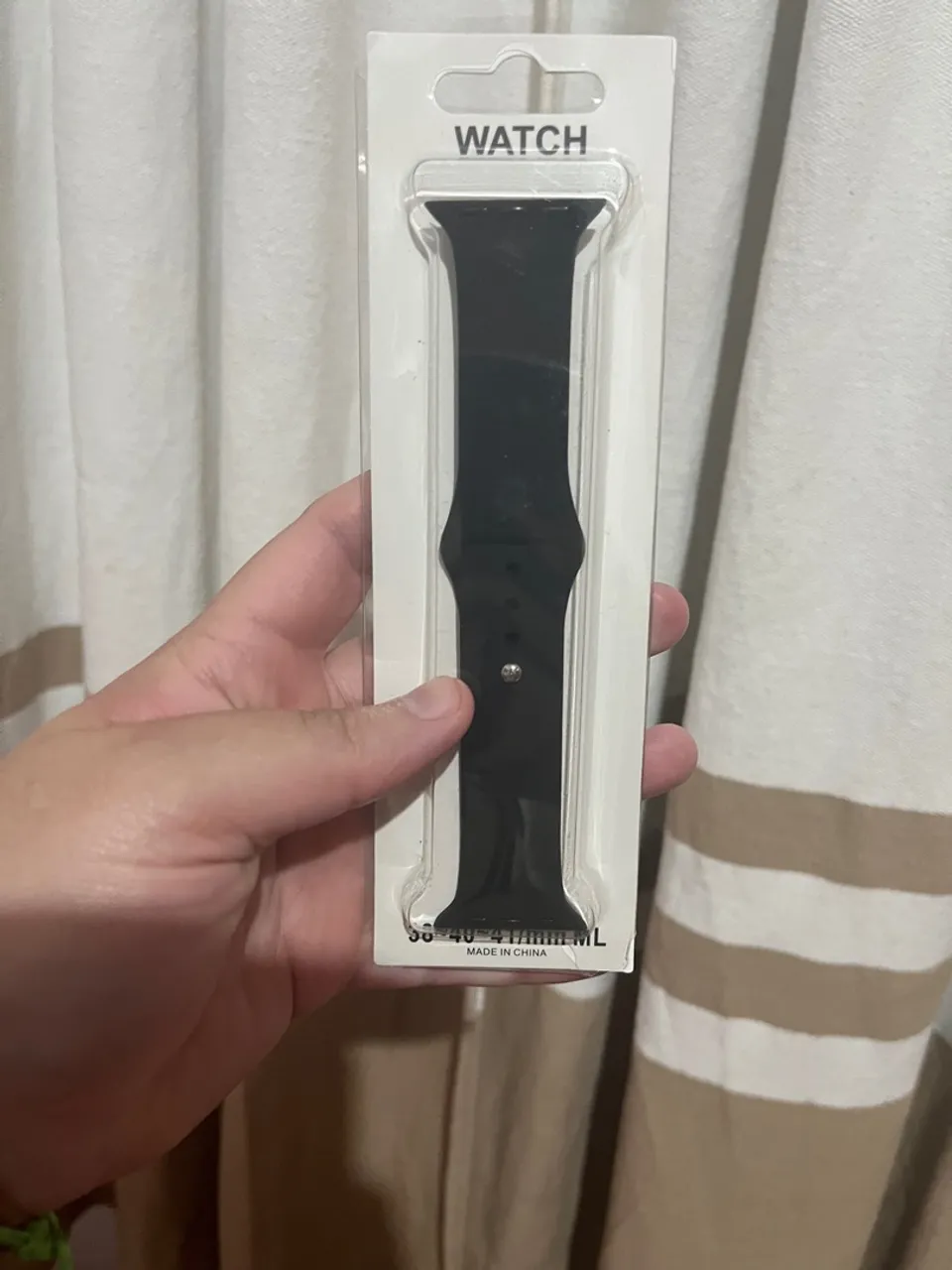 Pulseira para Applewatch Preta - 38/40/41mm