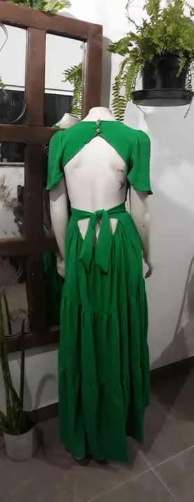 Vestido Longo Verde - Foto 2