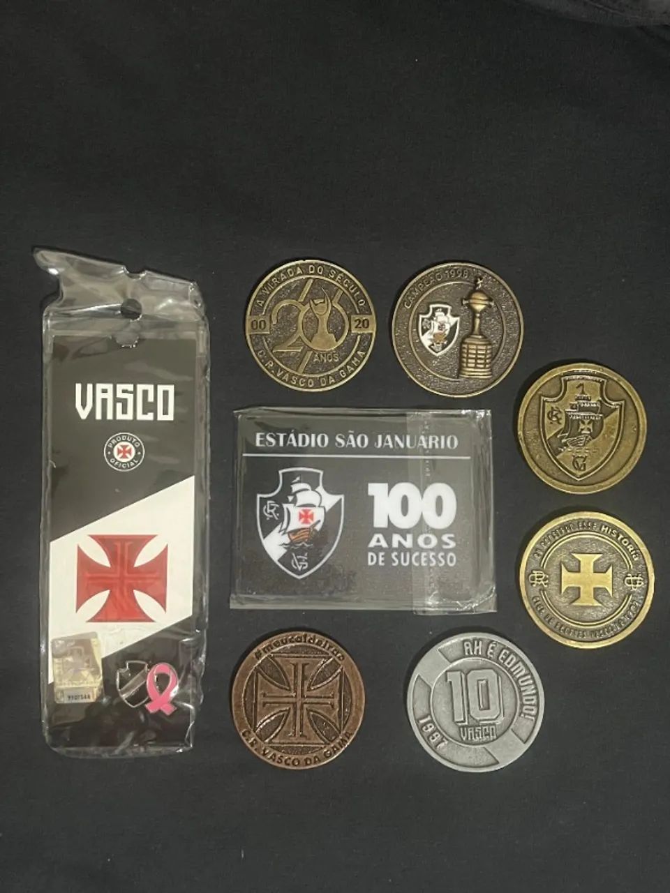 kit Medalhas vasco mercosul libertadores ...