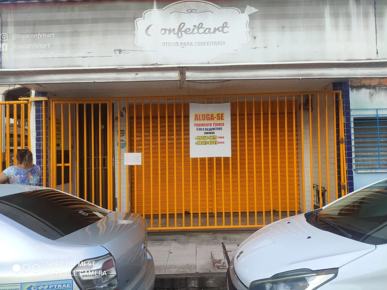 ponto comercial na rua lagarto centro