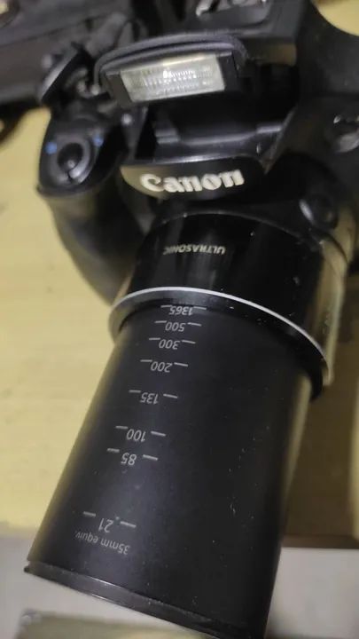 Câmera Canon SX60 + bolsa de transporte + tripé  - Foto 3