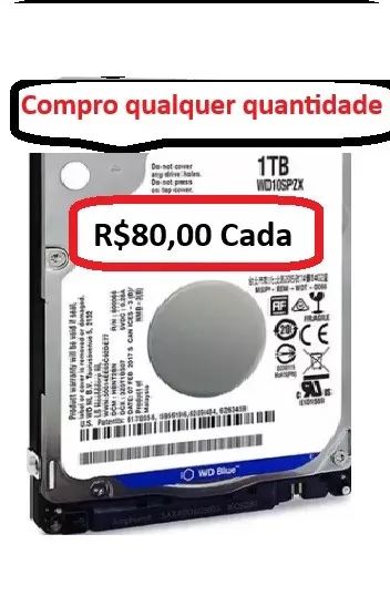 Hd de notebook 1 tera