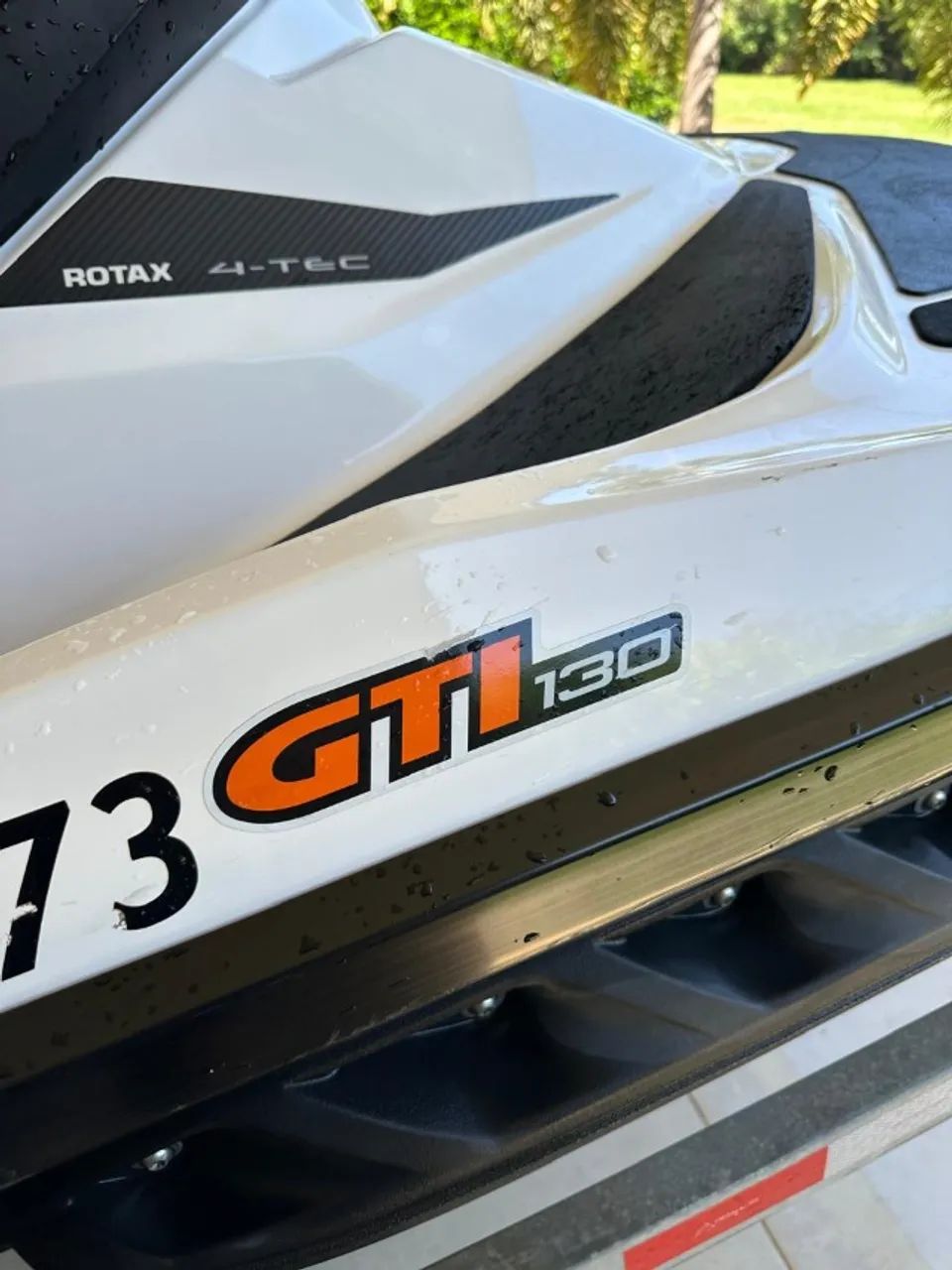 Jet Ski BRP Sea-Doo GTI 130 - Ano 2012 (Branco e Laranja) 41 Horas - Foto 10