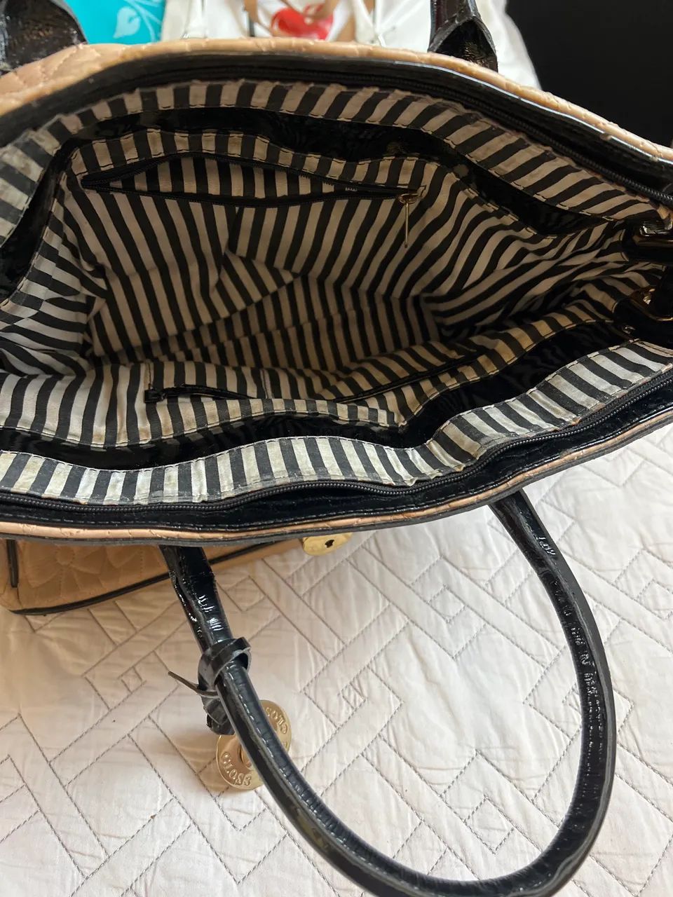 Bolsa grande em couro estilo Hermes  - Foto 4