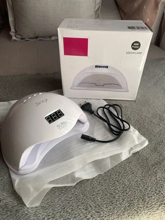 Aparelho de Manicure e Pedicure Beltec LB 100 e Cabine - Novo - PARCELO CARTÃO  - Foto 4