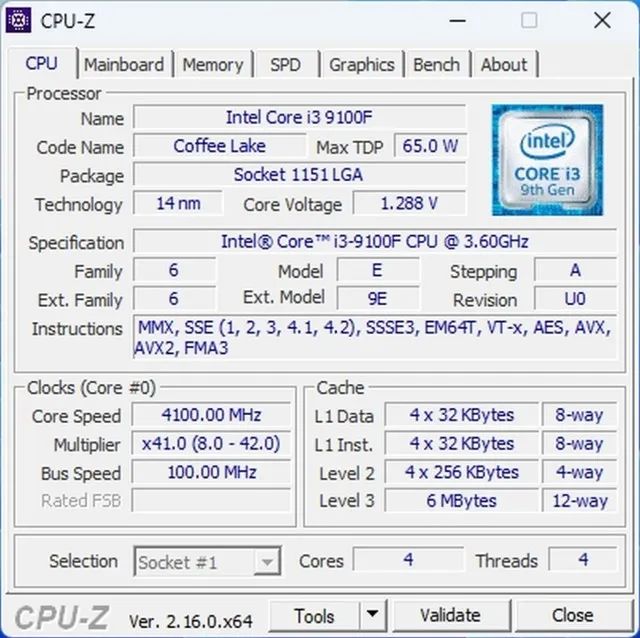Processador Intel Core i3 9100F LGA 1151 - Foto 3