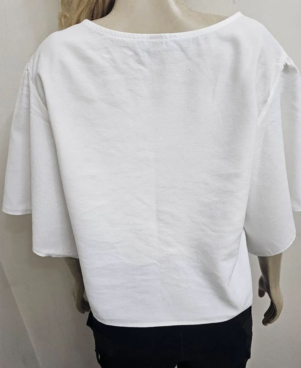 Blusa branca Charry Collection  - Foto 5