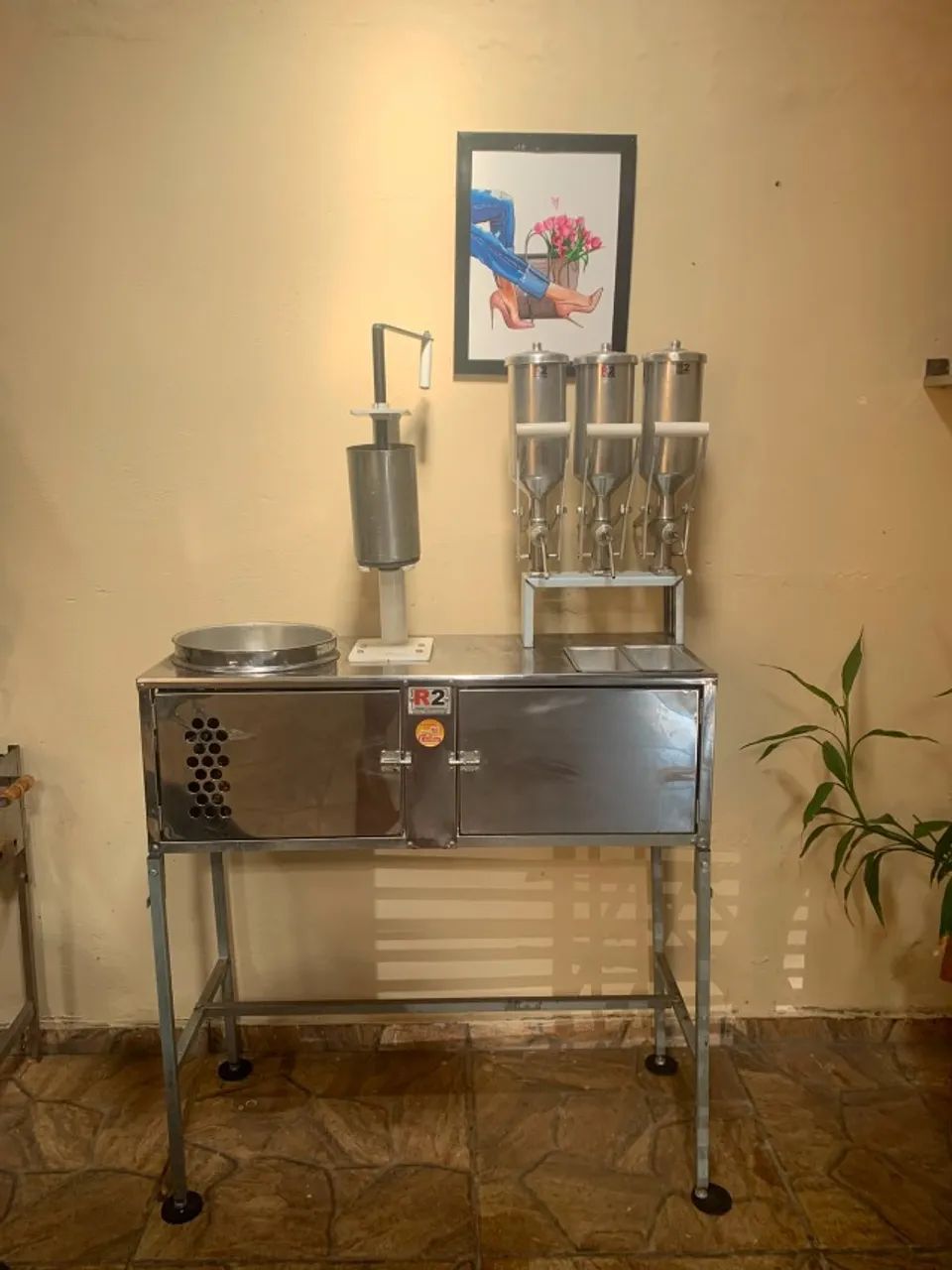 Bancada Mesa Churros Mass Engrenagem 3 Doceira + Espanhol R2 - Foto 2