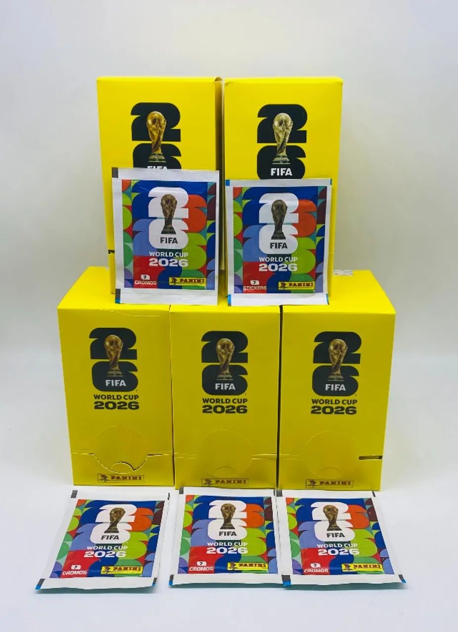 Figurinhas Da Copa 2026 - Oficial Panini