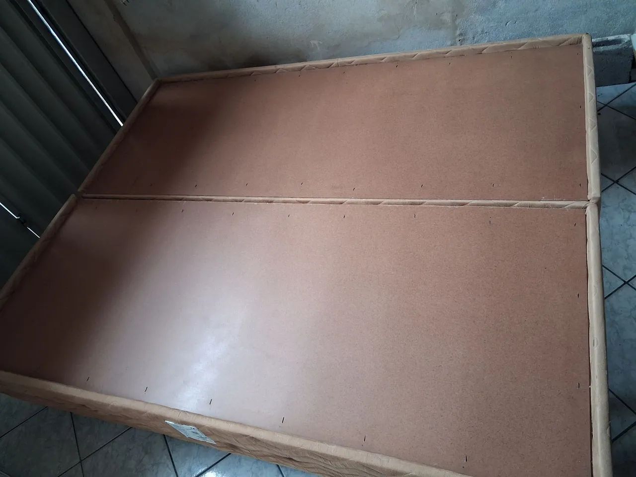 Cama de casal king com base e colchão completo. * - Foto 5