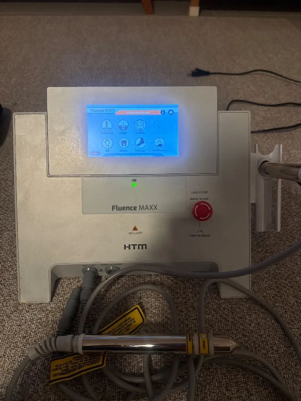 Laser fluence maxx 