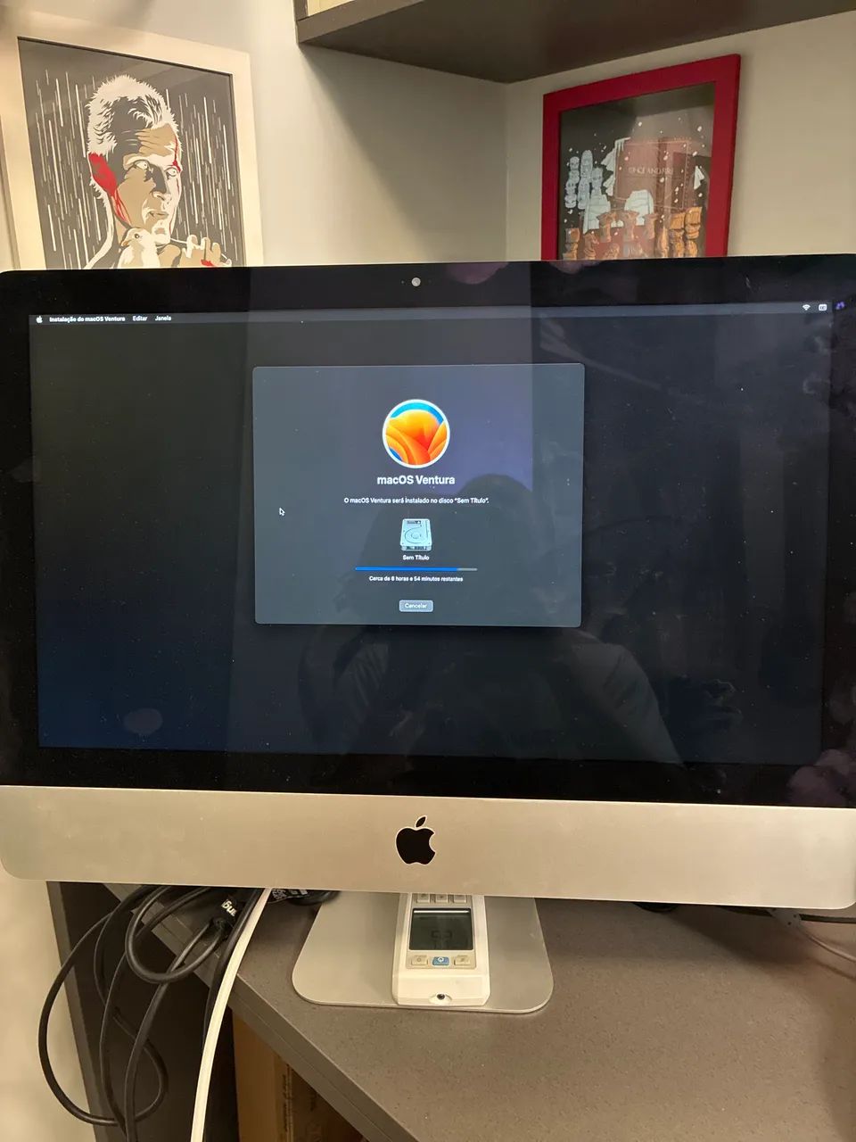 Imac 2017 8g ram 256 ssd i5 bem conservado