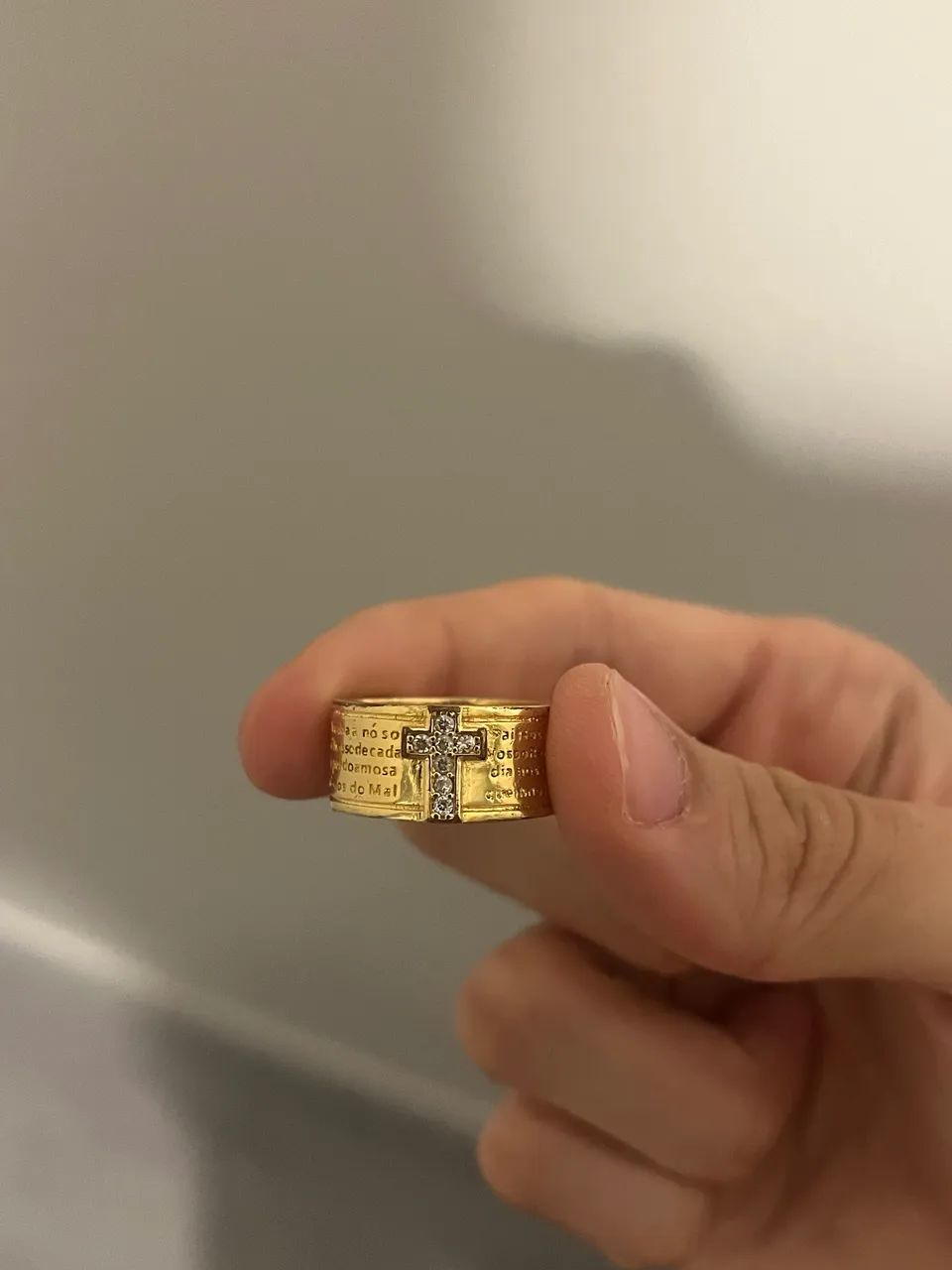 Anel e pulseira banhados a ouro - Foto 5