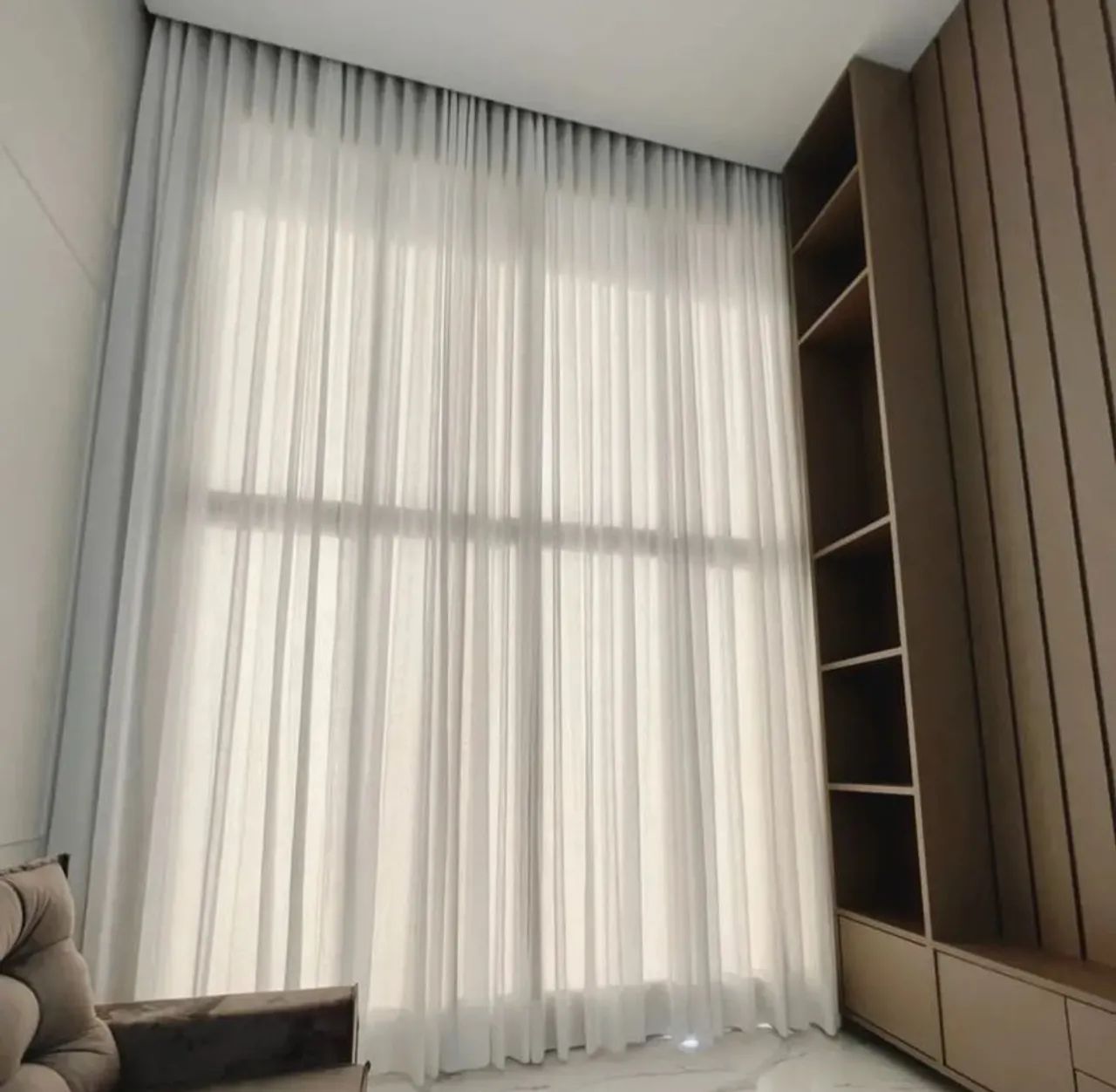 Cortina Transforme seu ambiente com sofisticação, leveza e design moderno - Foto 2