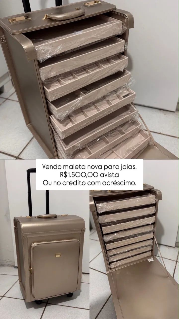 Maleta para joias 