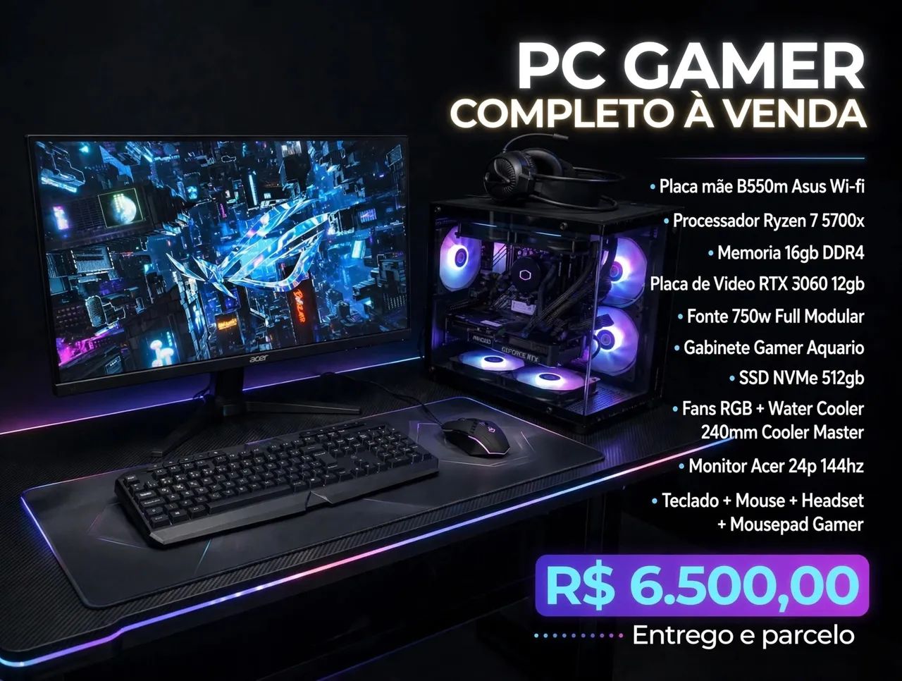 PC Gamer Completo 