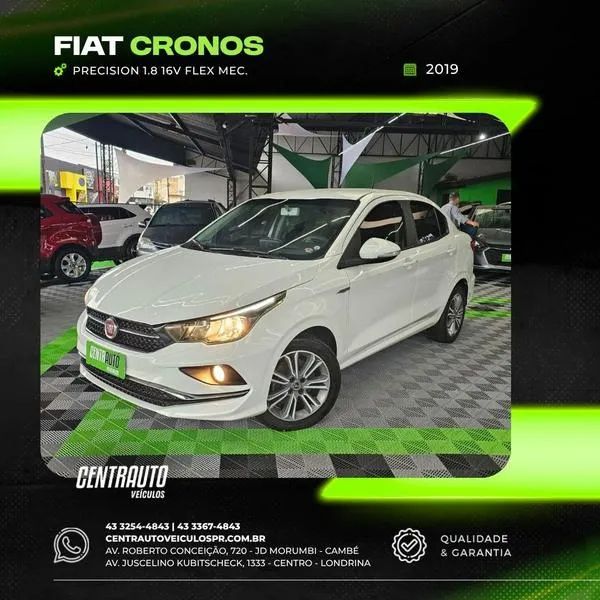 Fiat Cronos CRONOS PRECISION 1.8 16V Flex Mec. 2019
