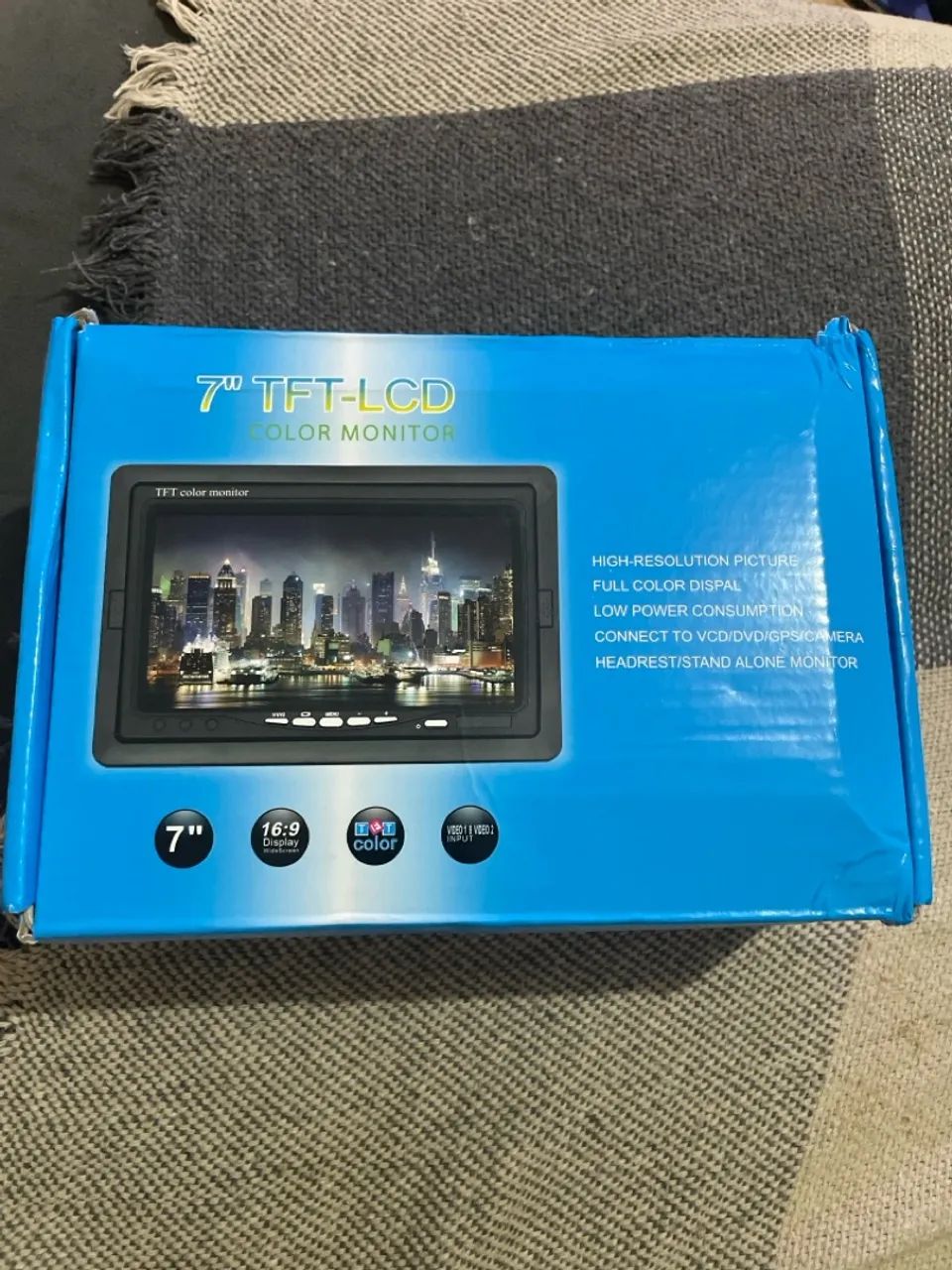 Monitor automotivo lcd tft de 7 polegadas - Foto 2
