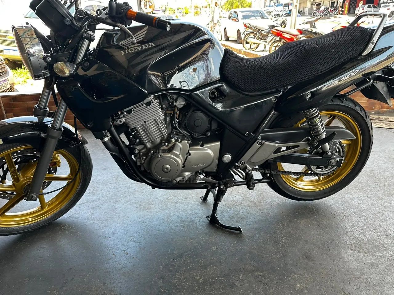 Cb 500 2002 preta de  - Foto 3